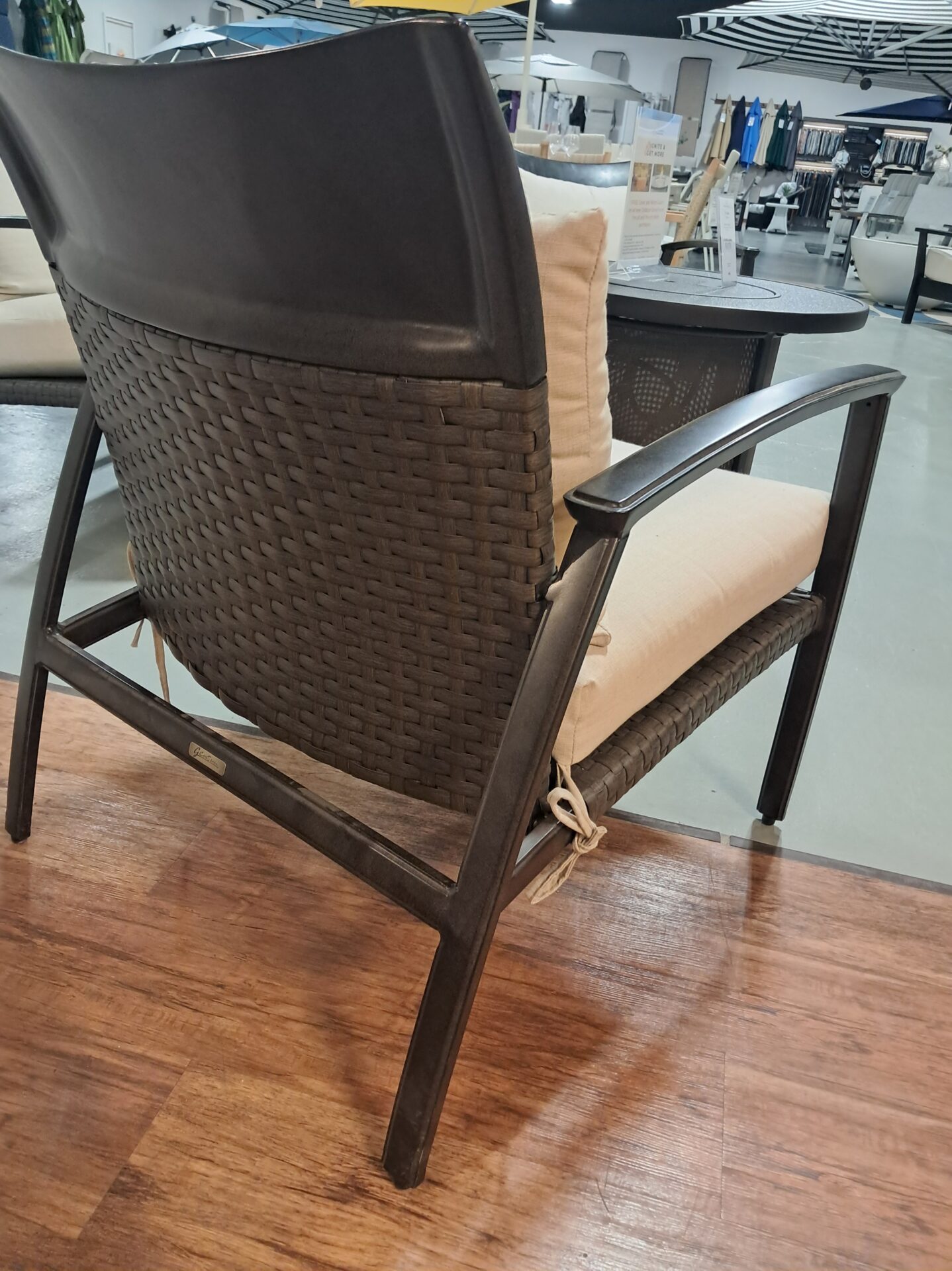Treviso 4 Person Seating Group with Cushions by Gensun - Image 4