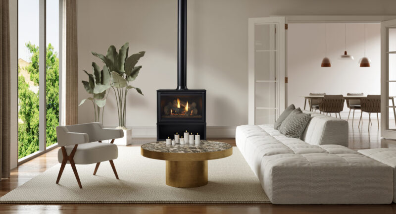 Heat & Glo Supreme Free Standing Fireplace