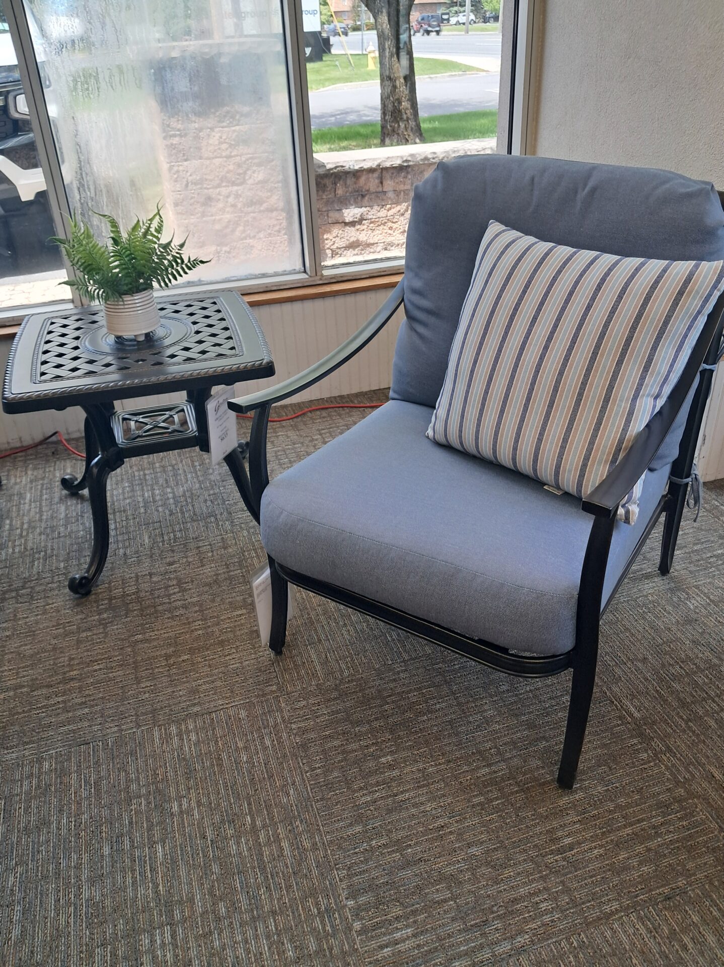Edge 4 Person Seating Group with Cushions by Gensun - Image 5