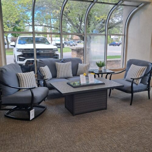 Edge 4 Person Seating Group with Cushions by Gensun