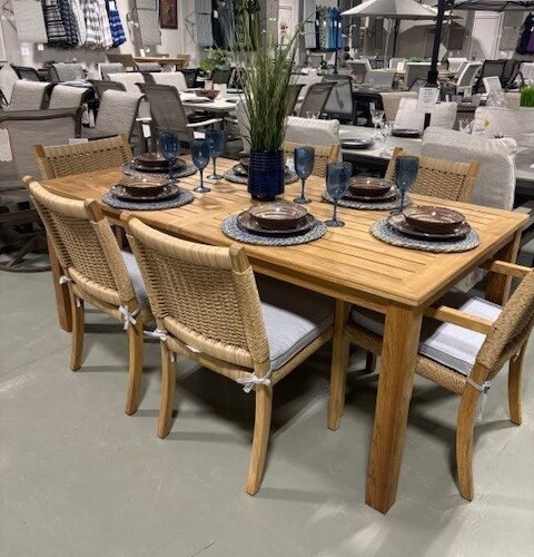 Hudson 6 Person Rectangular Dining Set by Kingsley Bate