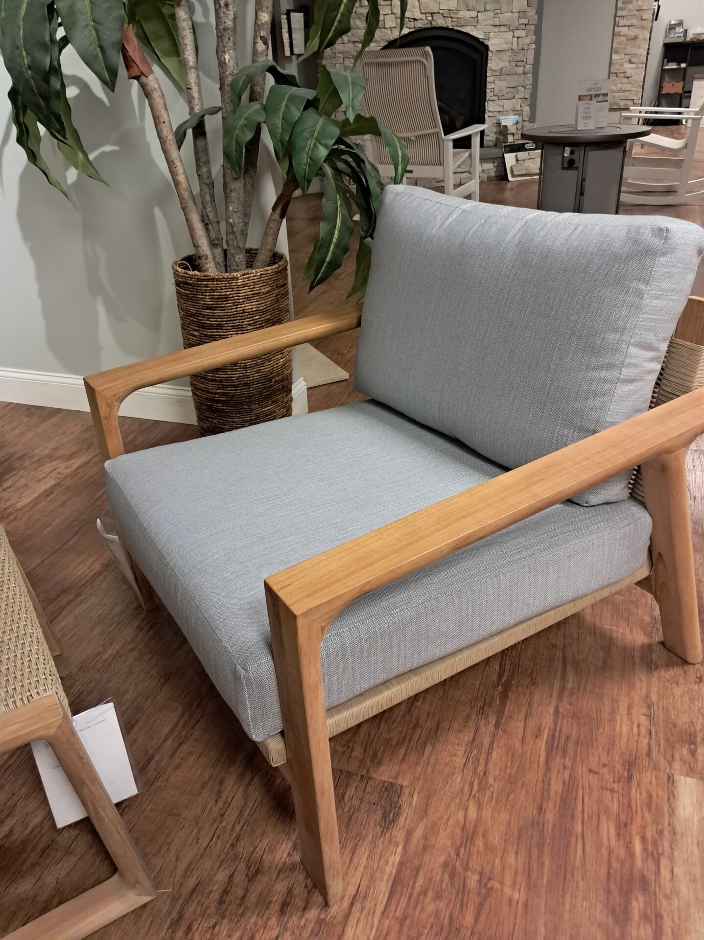 Hana Lounge Chair & Side Table by Kingsley Bate - Image 3