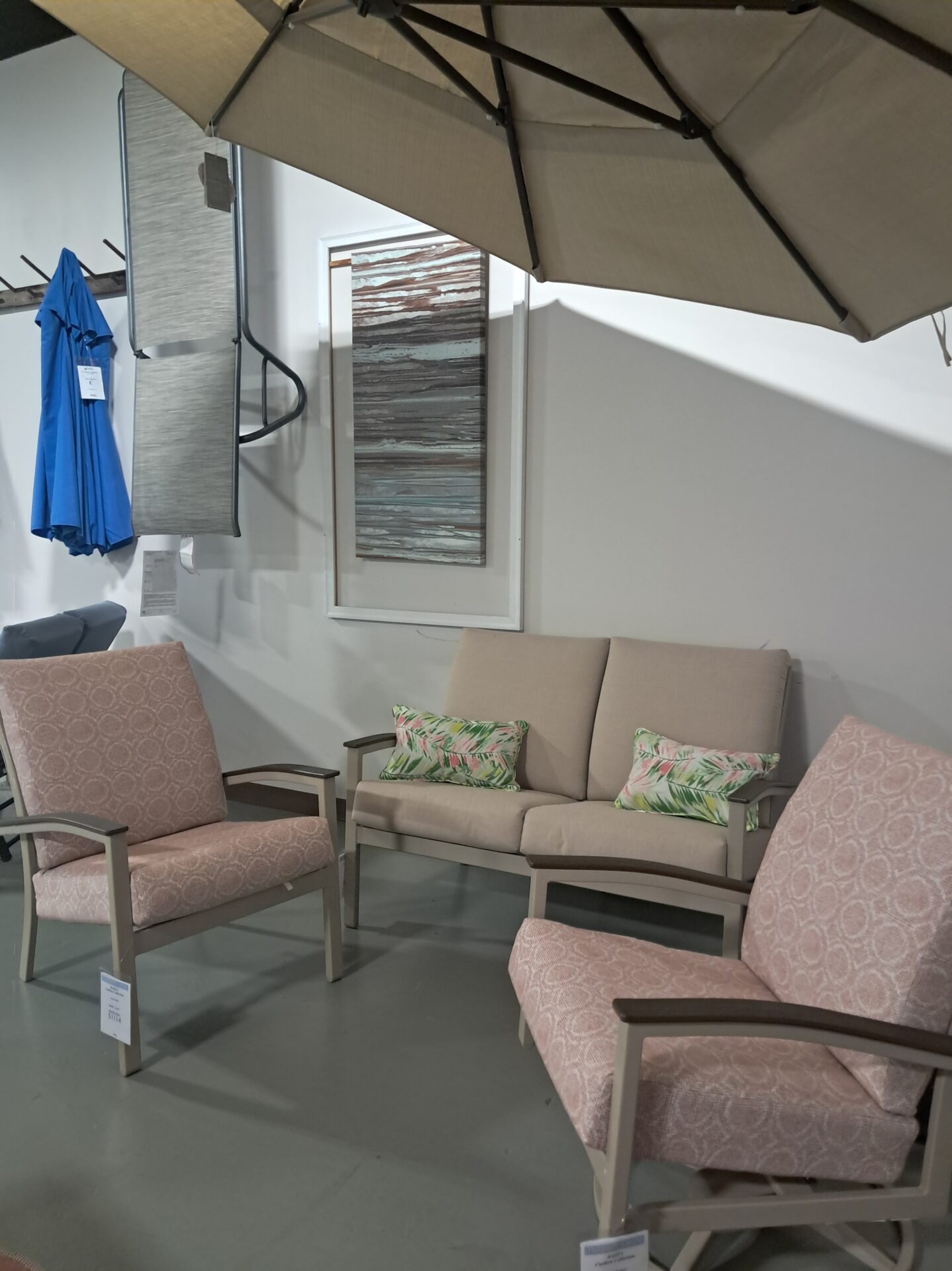Bazza Cushion 4 Person Seating Group by Telescope Casual - Image 6