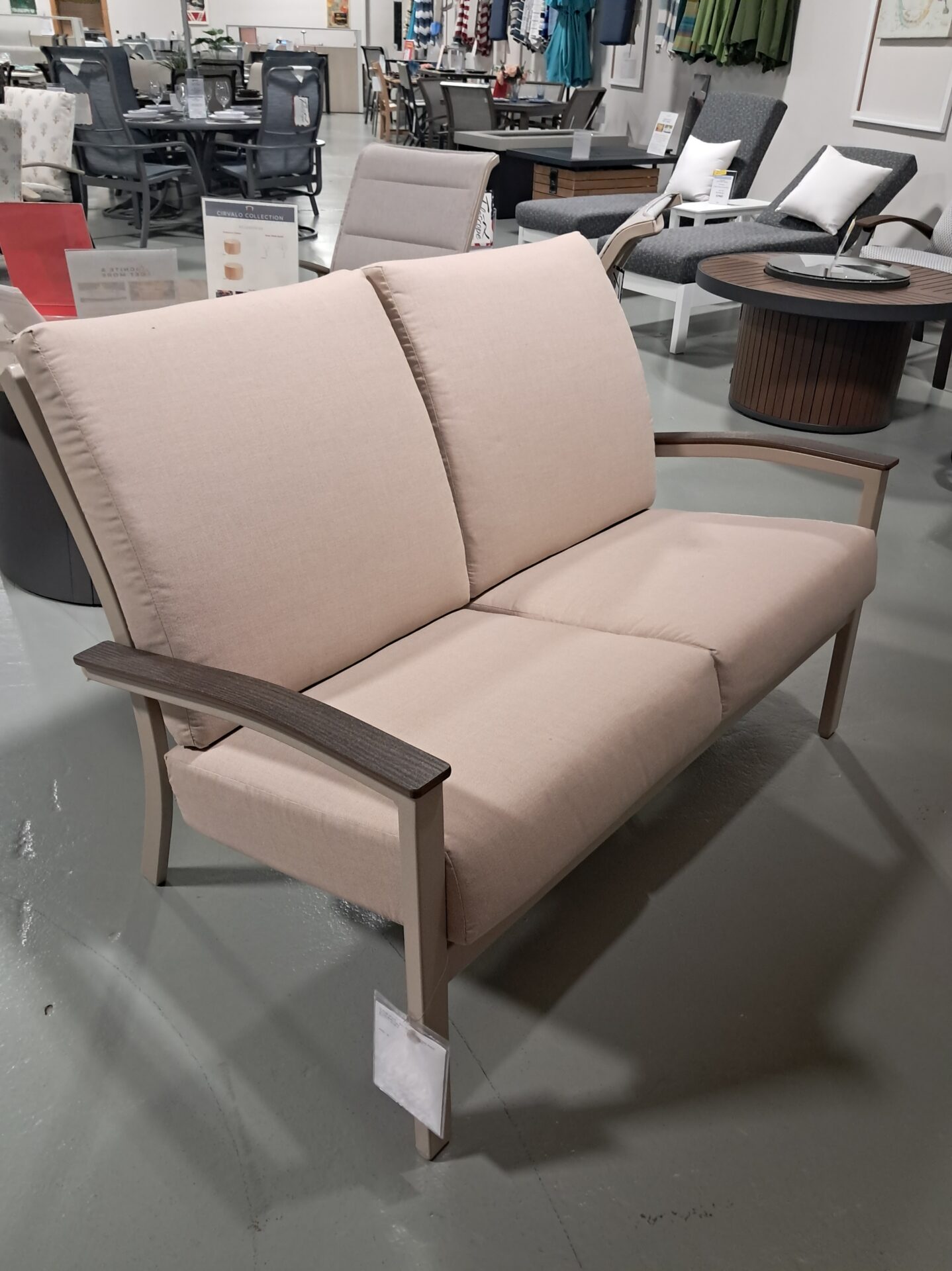 Bazza Cushion 4 Person Seating Group by Telescope Casual - Image 8