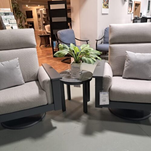 Leeward 2 Person Seating Group with Cushions by Telescope Casual