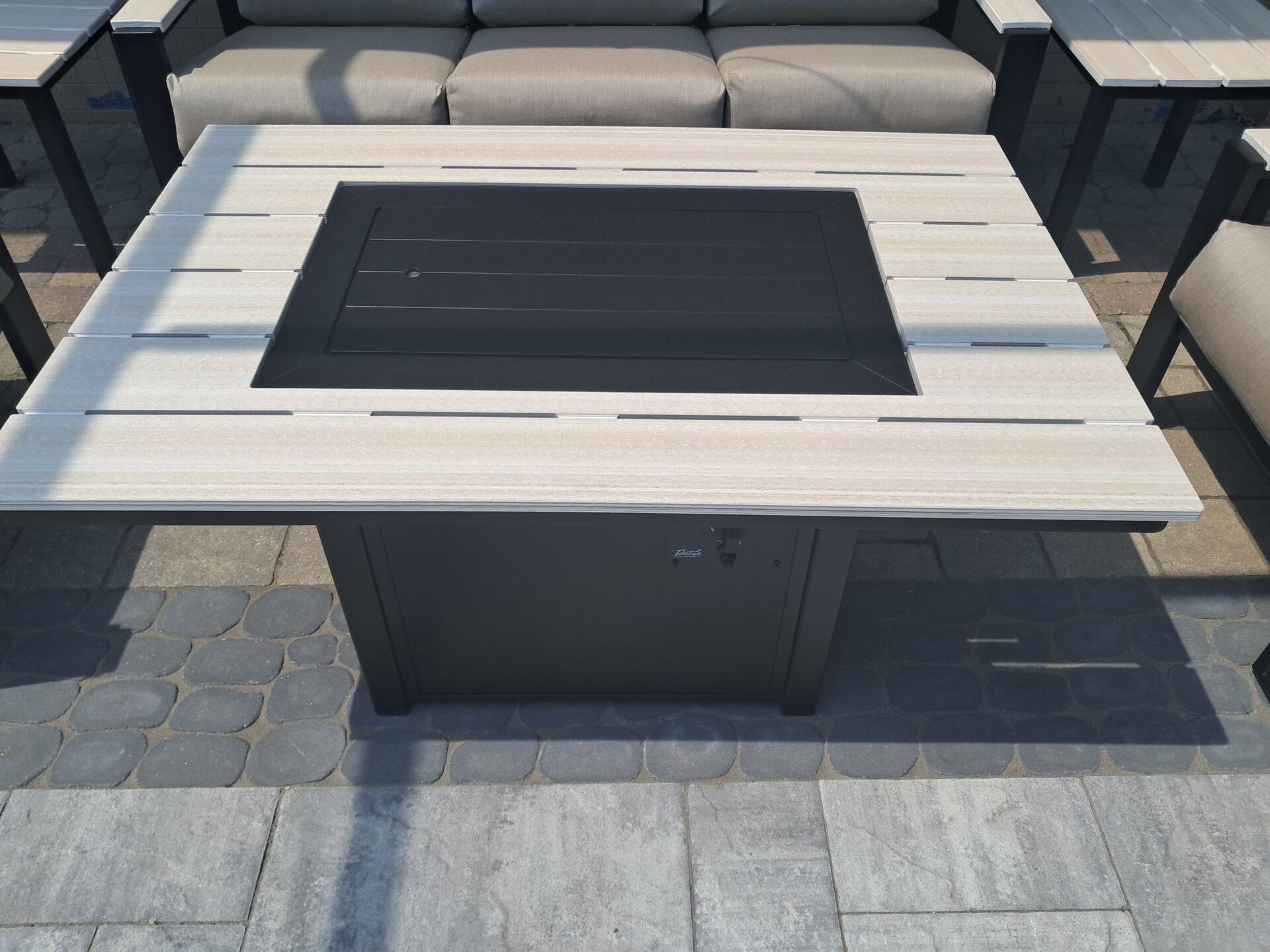 Larssen 5 Person Seating Group with Fire Table by Telescope - Image 4