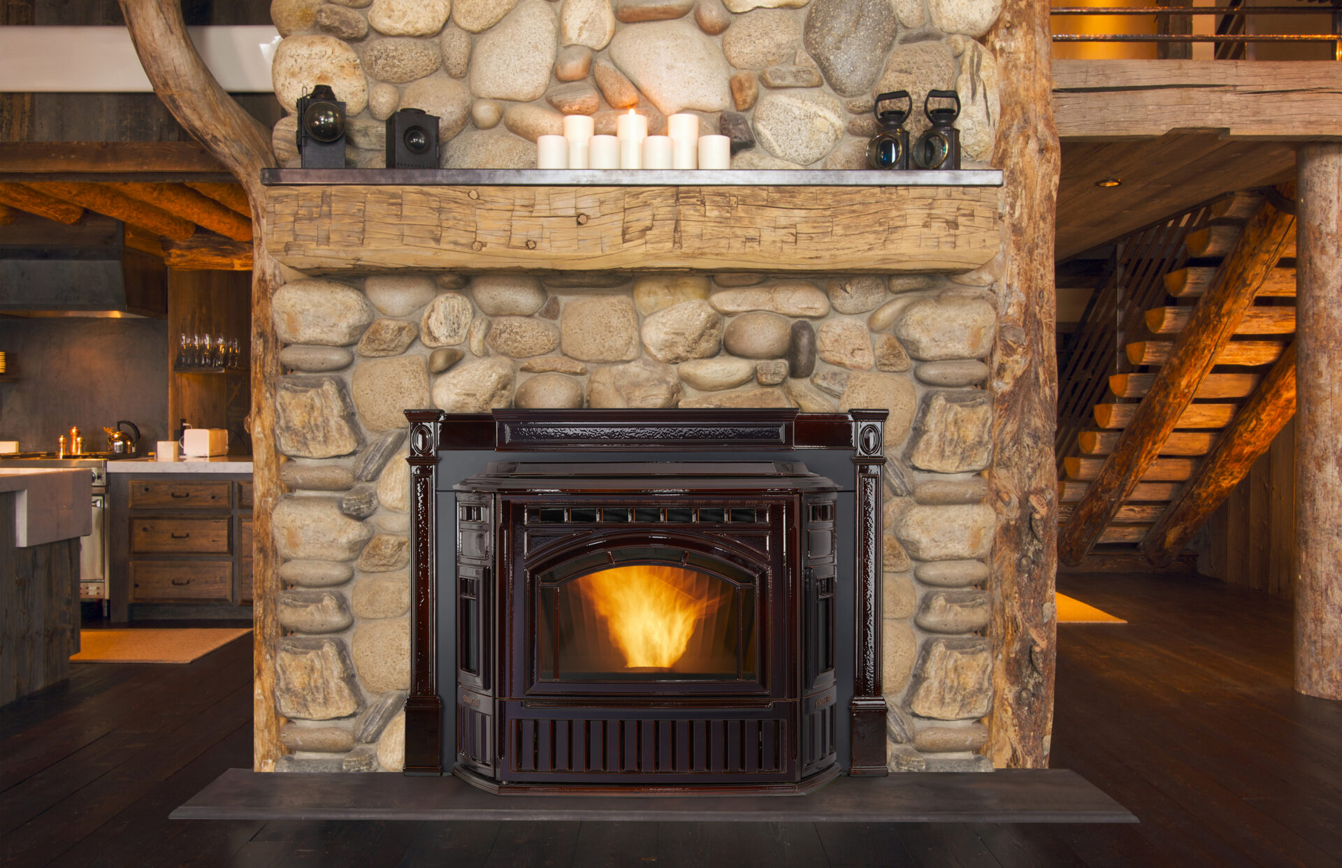 Trekker Pellet Insert by Quadra-Fire