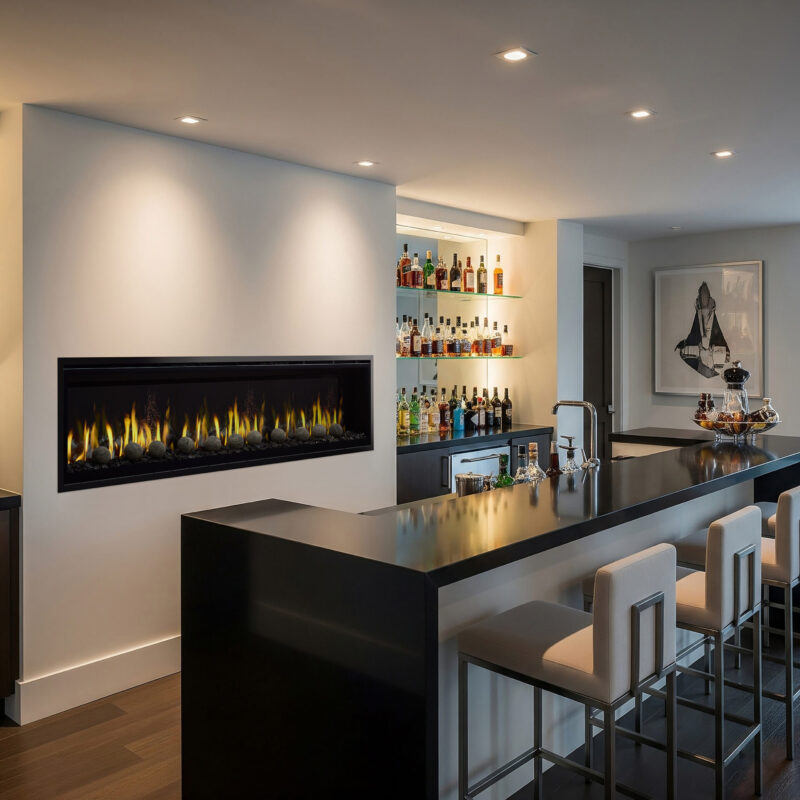 Allusion Edge Electric Fireplace by SimpliFire - Image 4