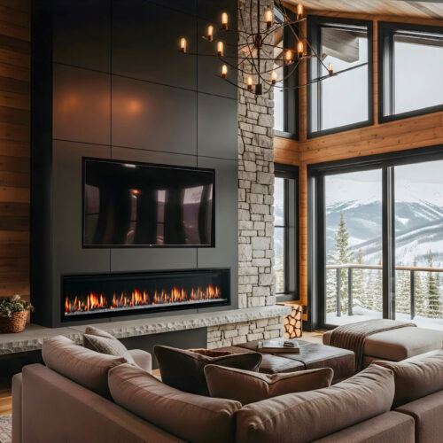 Allusion Edge Electric Fireplace by SimpliFire