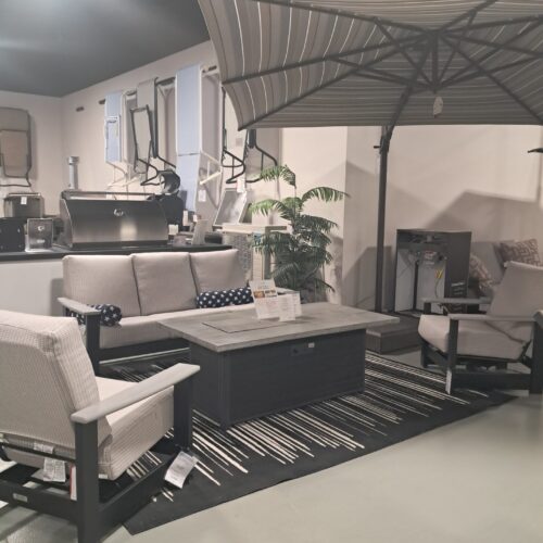 Leeward 5 Person Seating Group with Cushions by Telescope Casual