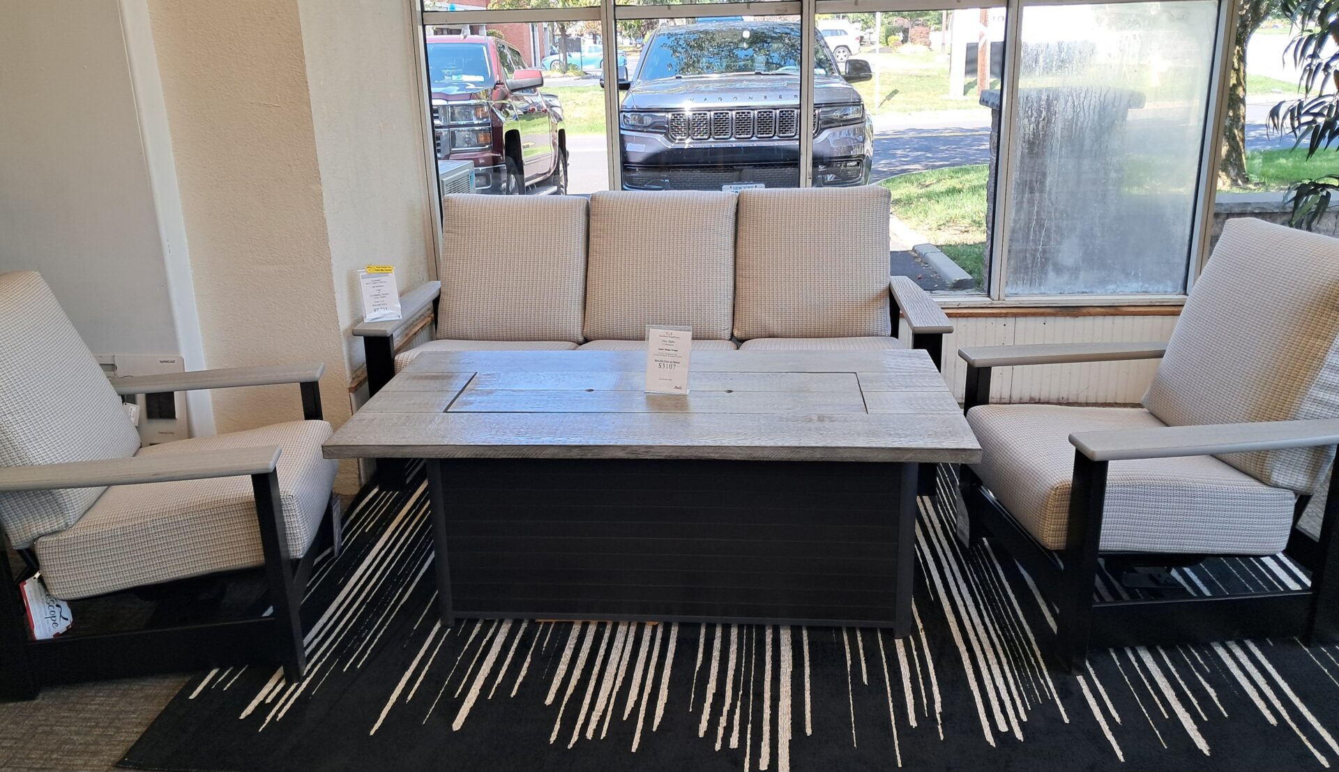 Leeward 5 Person Seating Group with Cushions by Telescope Casual