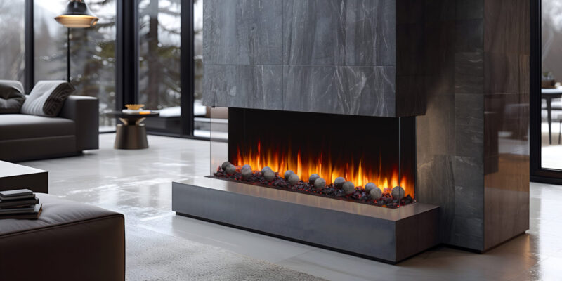 Triton Electric Fireplace by SimpliFire - Image 4