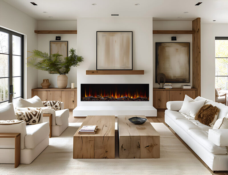 Triton Electric Fireplace by SimpliFire
