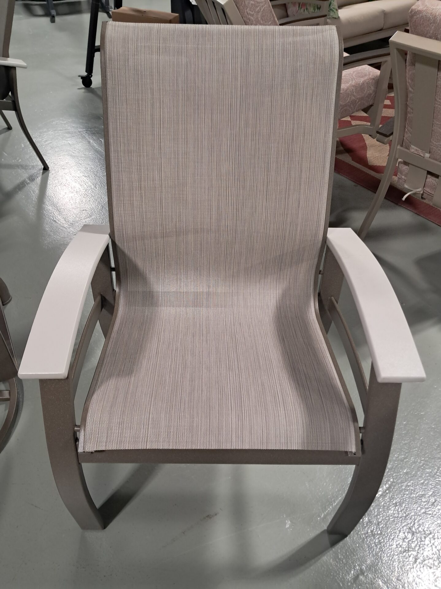 Belle Isle 6 Person 48" Oval Outdoor Dining Set by Telescope Casual - Image 2