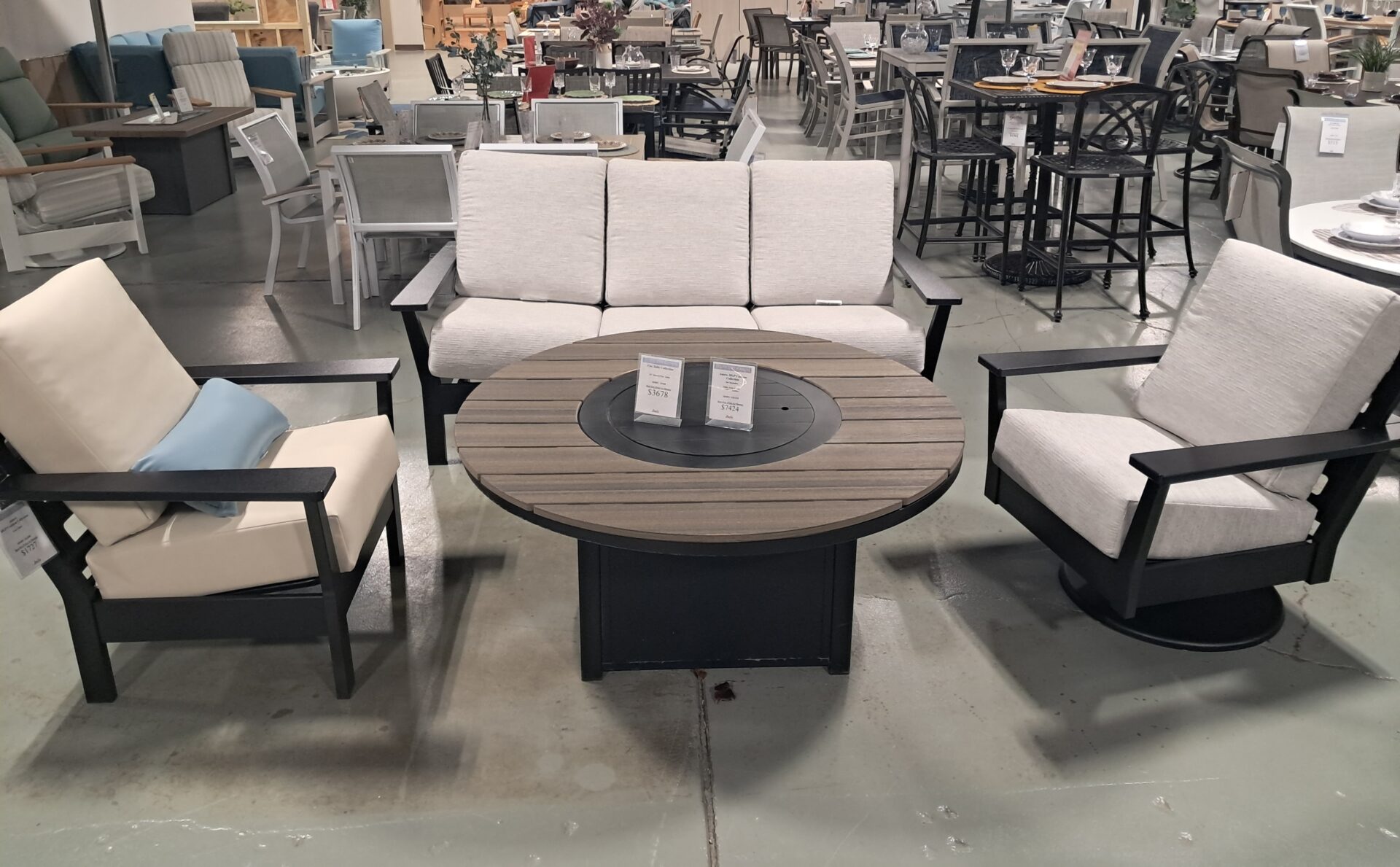 Antero 5 Person Seating Group with Cushions by Telescope Casual