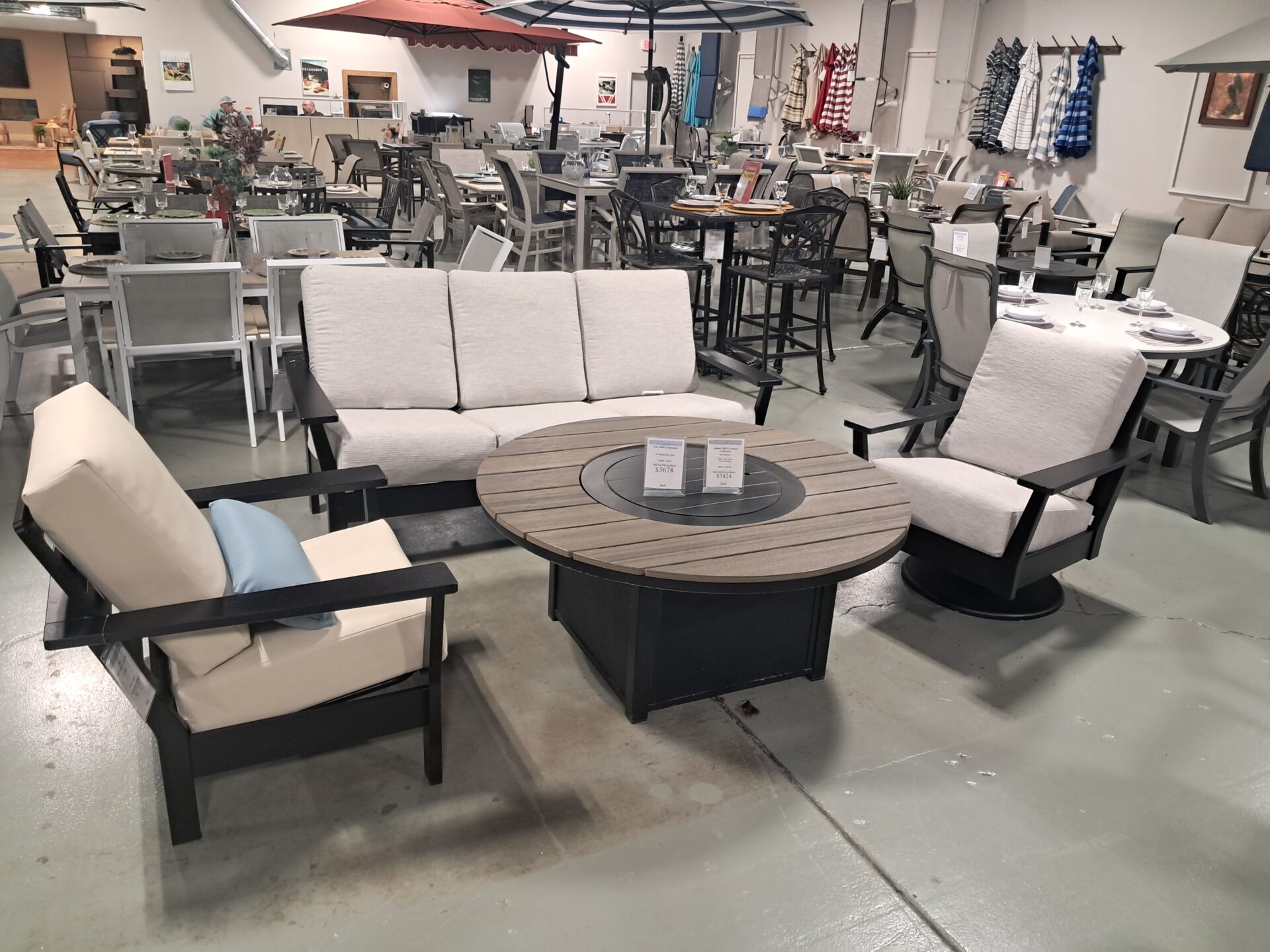 Antero 5 Person Seating Group with Cushions by Telescope Casual - Image 5