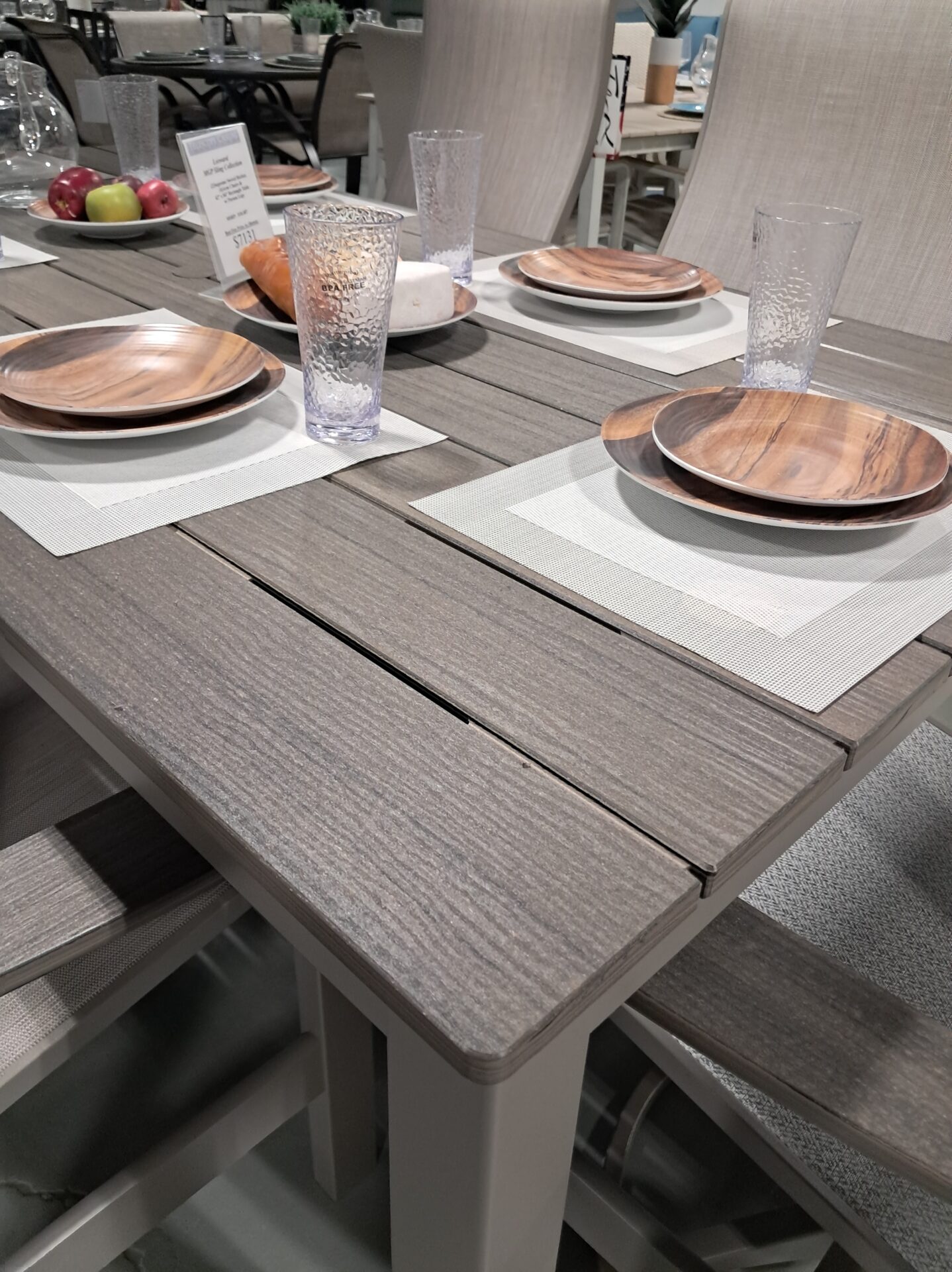 Leeward 6 Person 84" Rectangular Dining Set by Telescope Casual - Image 4