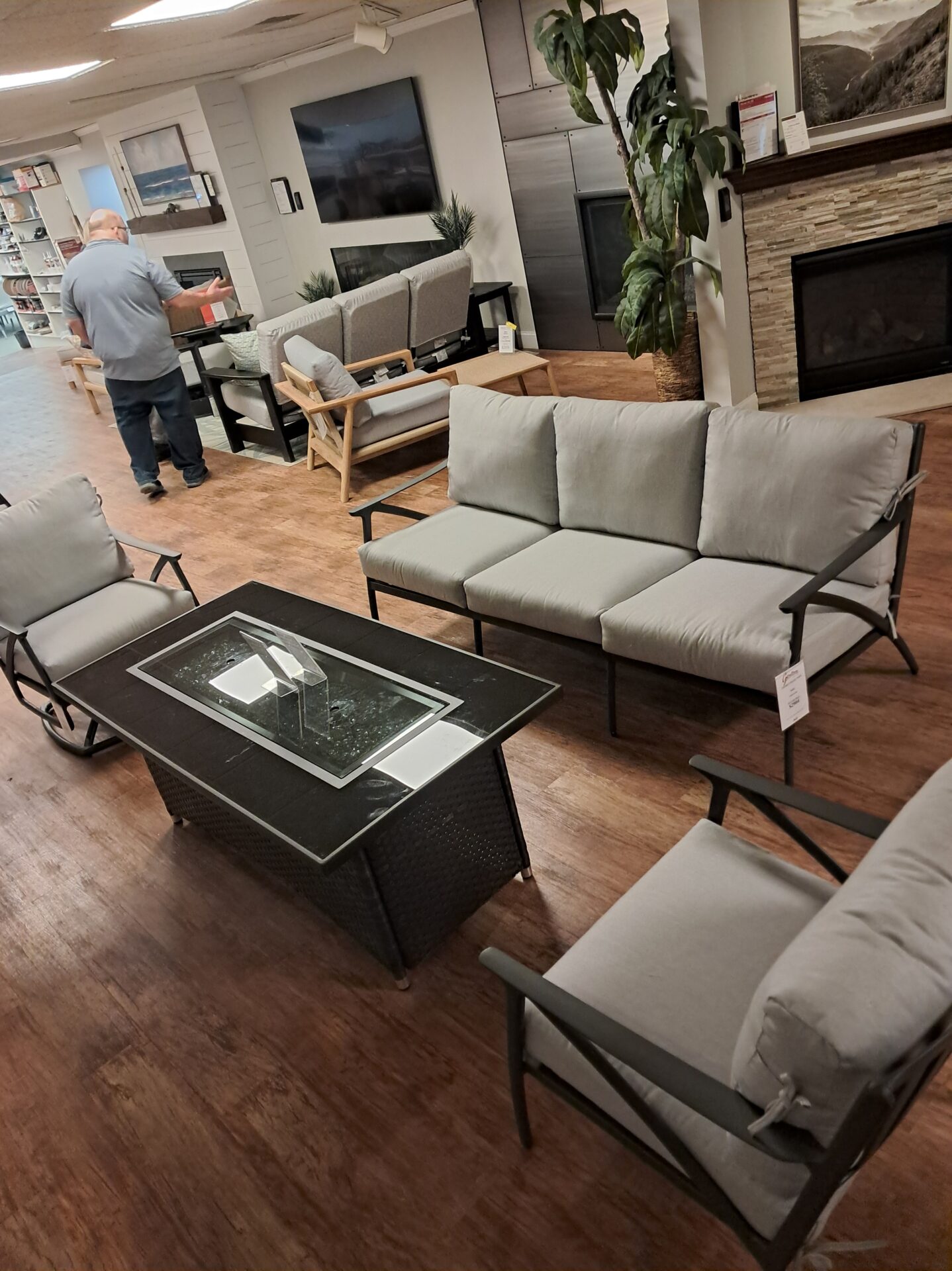 Amari 6 Person Seating Group with Cushions by Gensun - Image 5