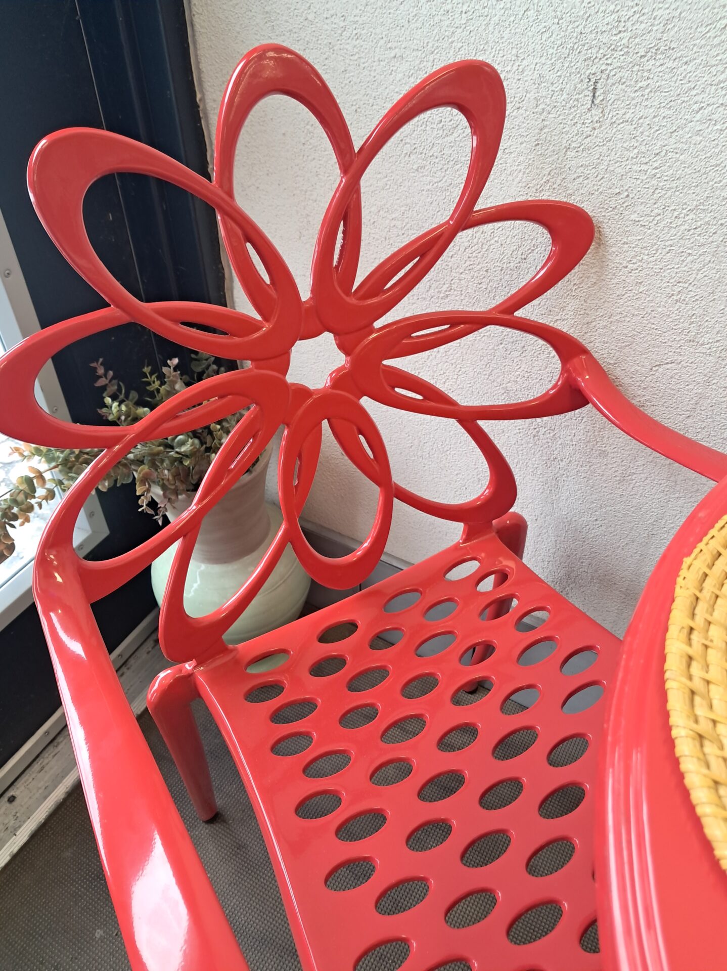 Lotus 2 Person 30" Round Outdoor Dining Set by Gensun - Image 3