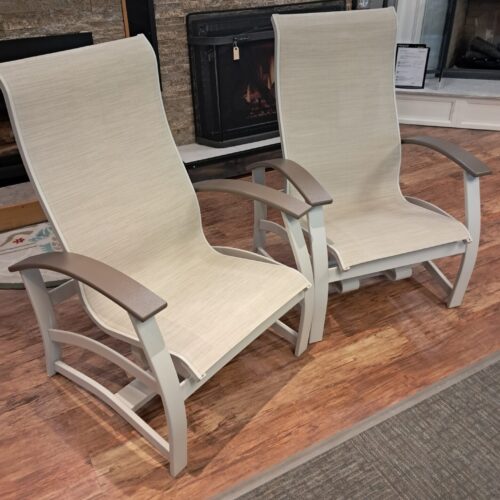 Belle Isle Sling 2 Person Seating Group by Telescope Casual