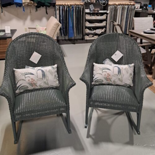 All Seasons 2 Person Seating Group with Padded Seat by Lloyd Flanders