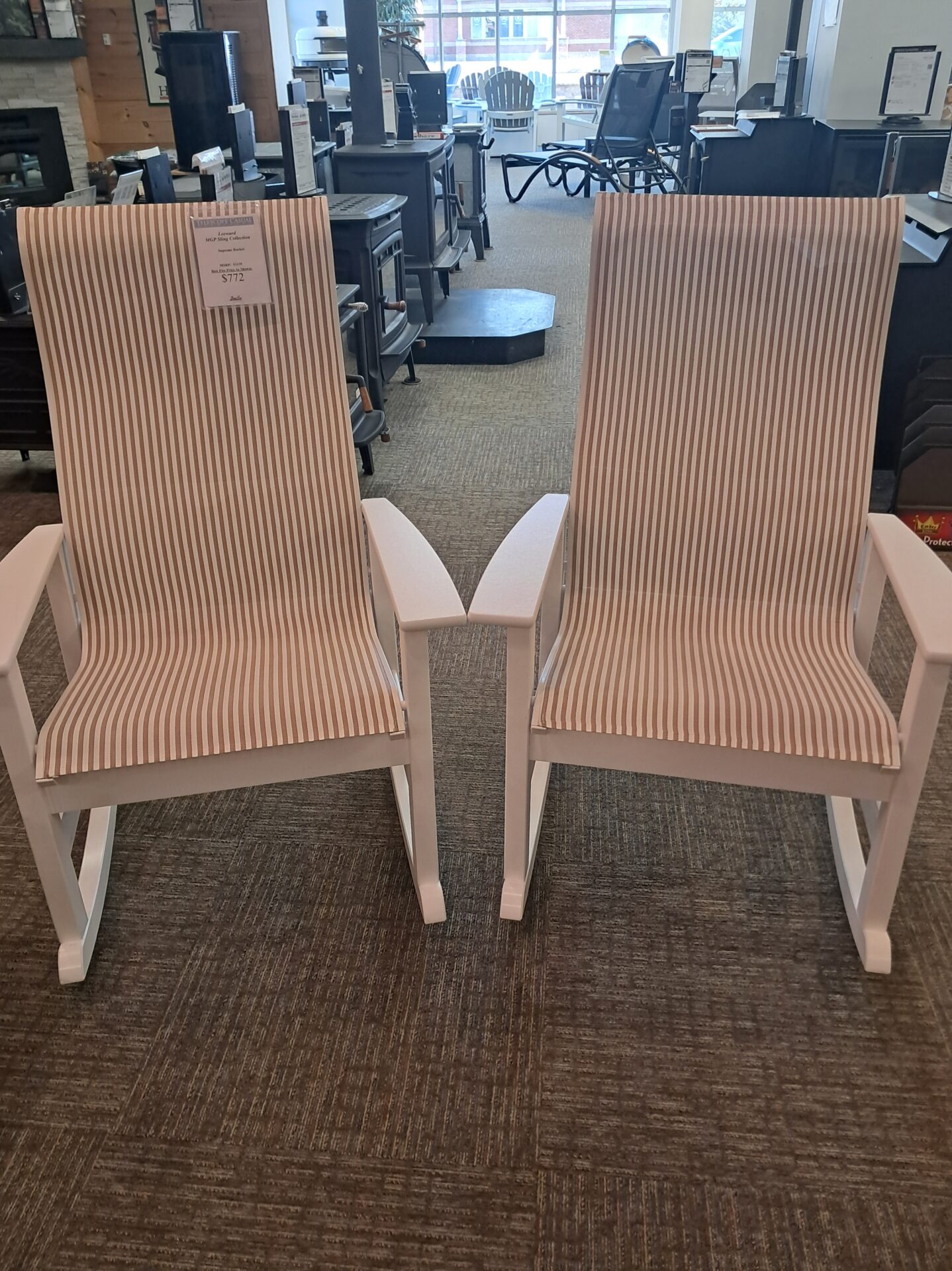 Leeward Sling 2 Person Seating Group by Telescope Casual