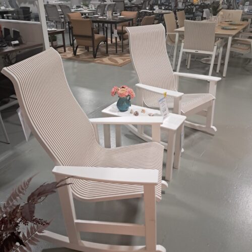 Leeward Sling 2 Person Seating Group by Telescope Casual