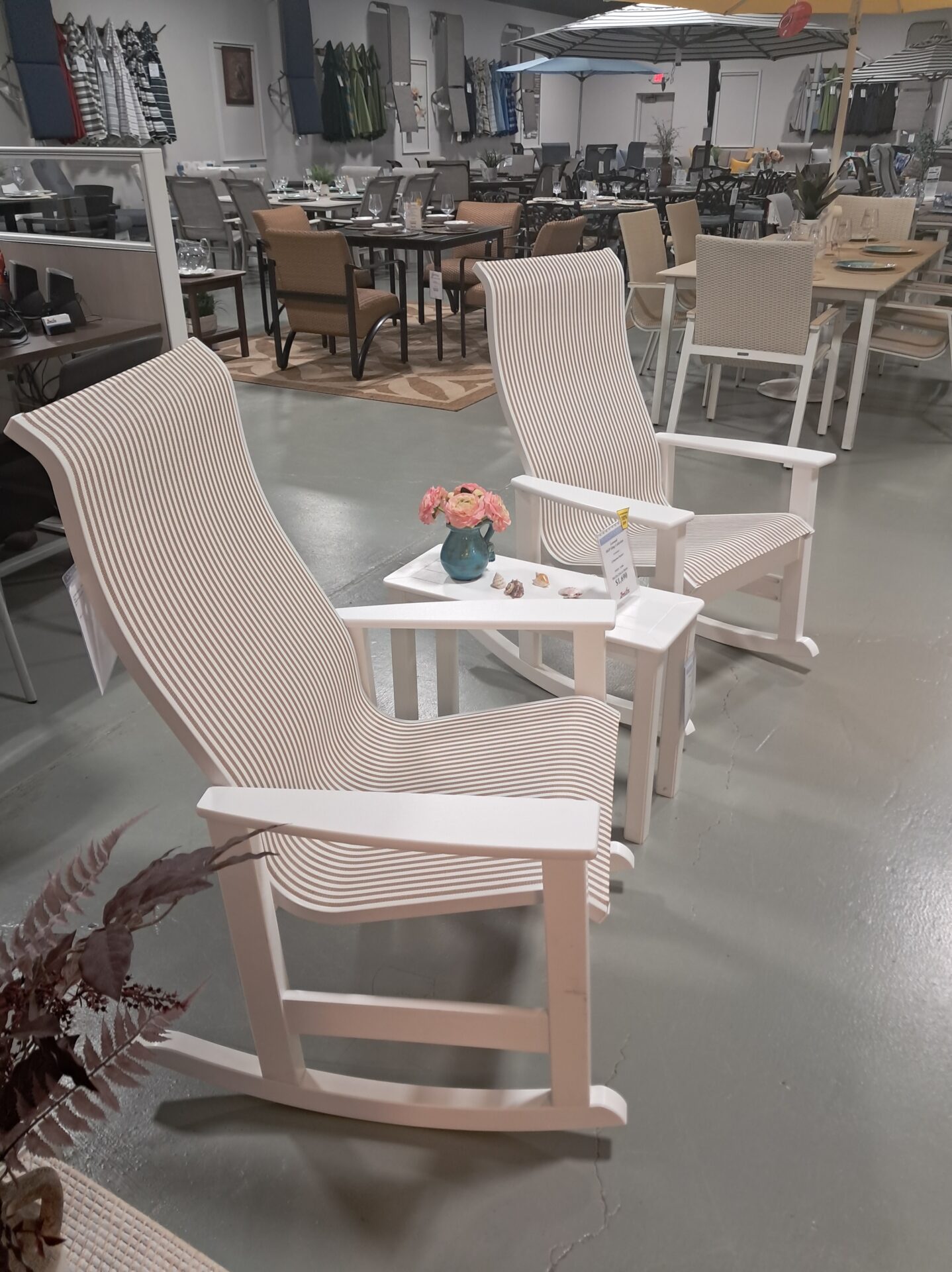 Leeward Sling 2 Person Seating Group by Telescope Casual