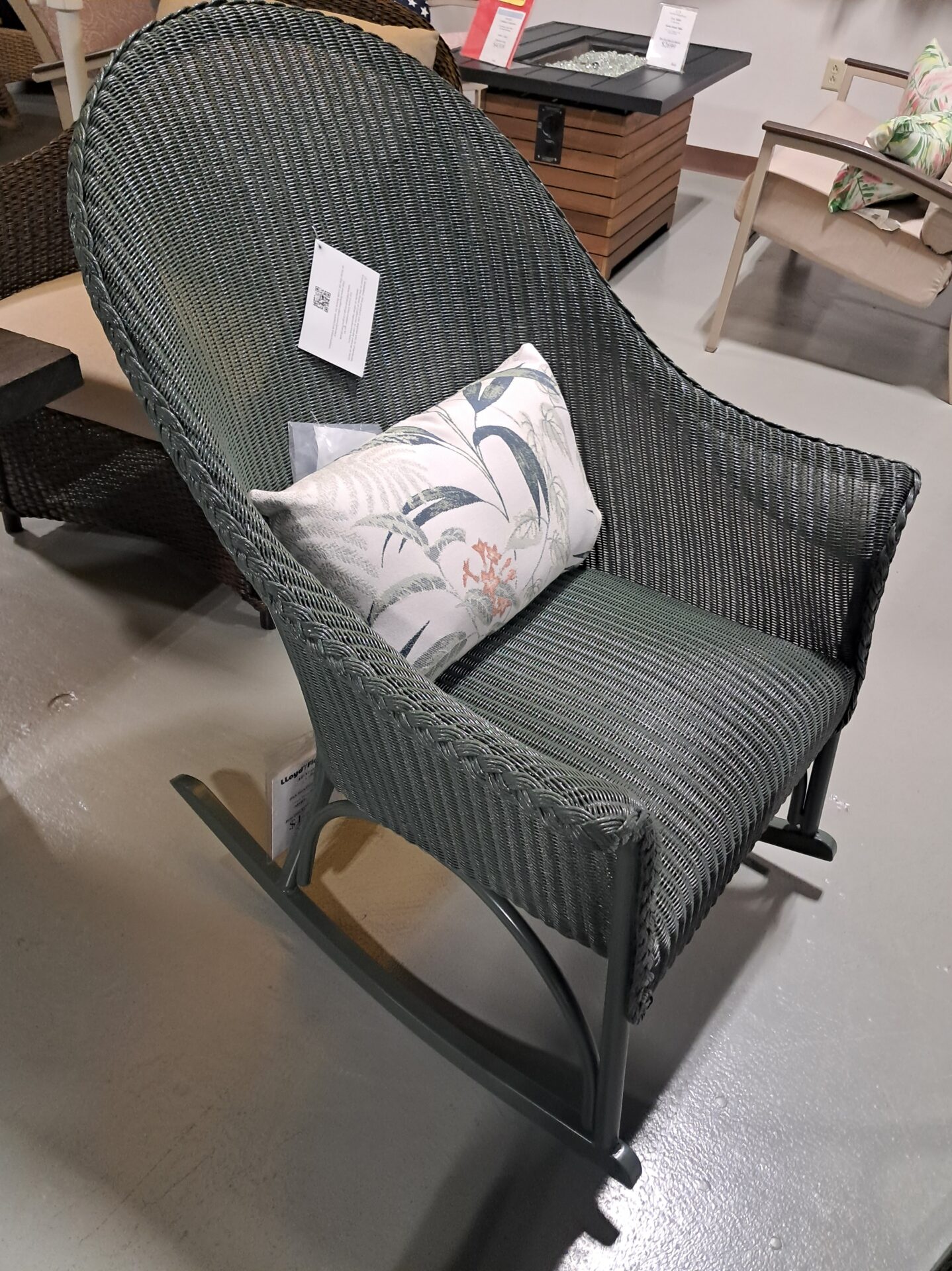 All Seasons 2 Person Seating Group with Padded Seat by Lloyd Flanders - Image 3