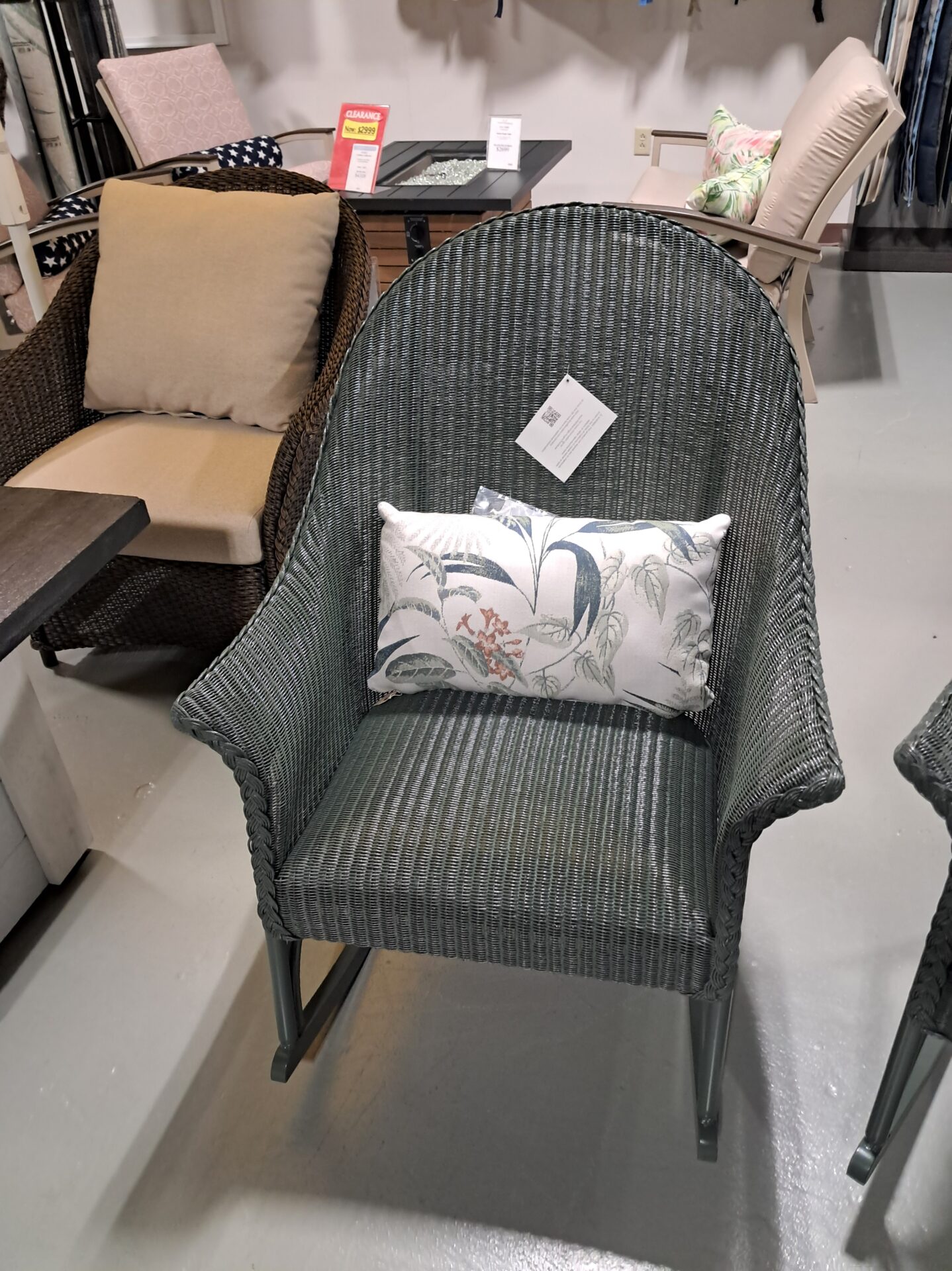 All Seasons 2 Person Seating Group with Padded Seat by Lloyd Flanders - Image 2