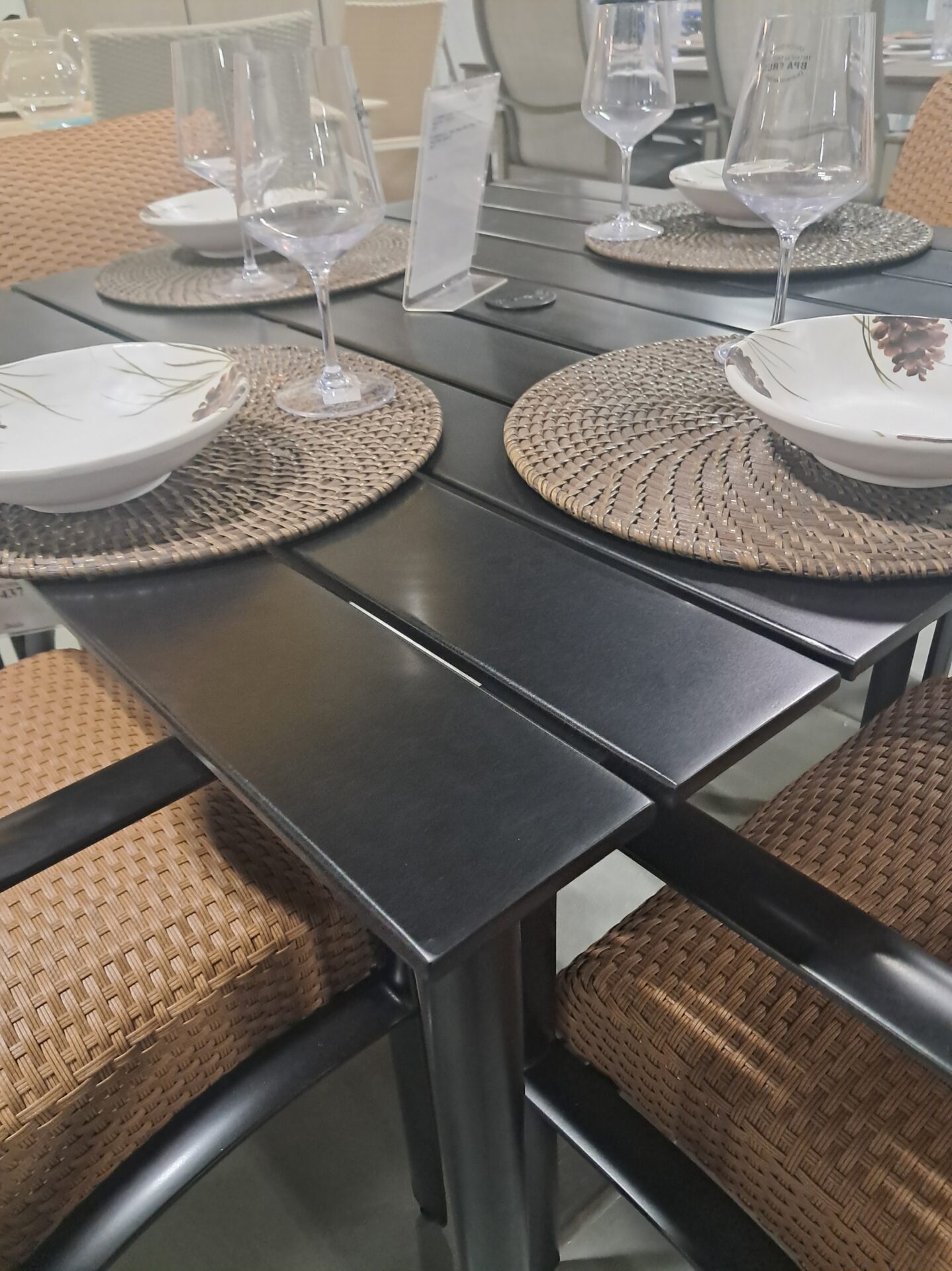 Cruz 4 Person 41" Square Dining Height Table Set by Gensun - Image 7