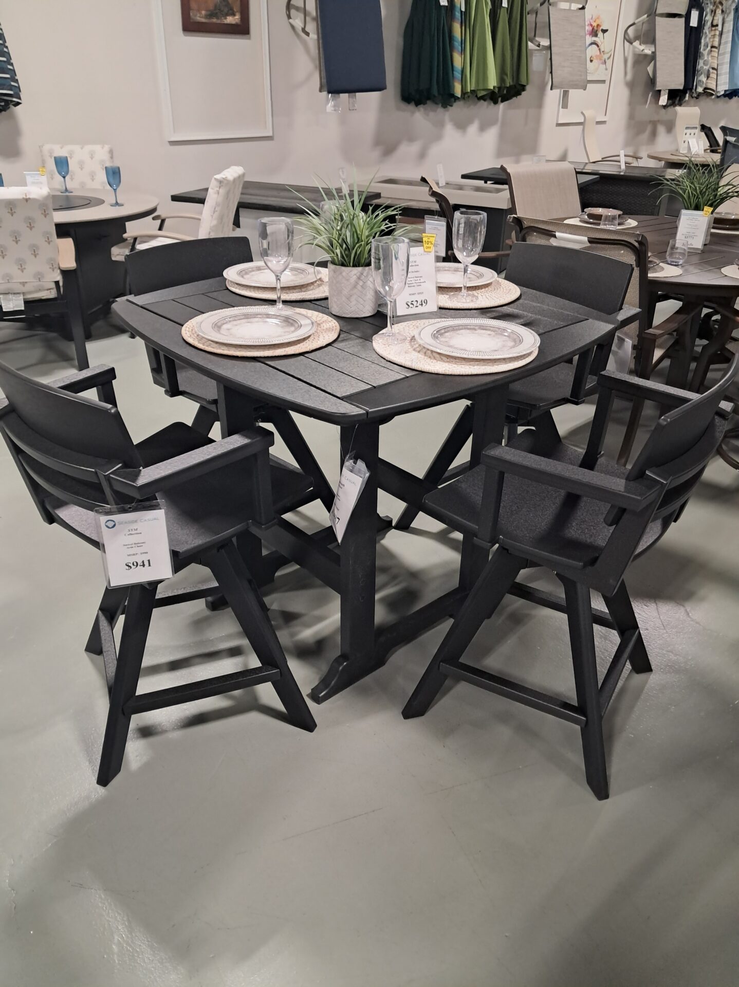 SYM 4 Person Seating Group by Seaside Casual