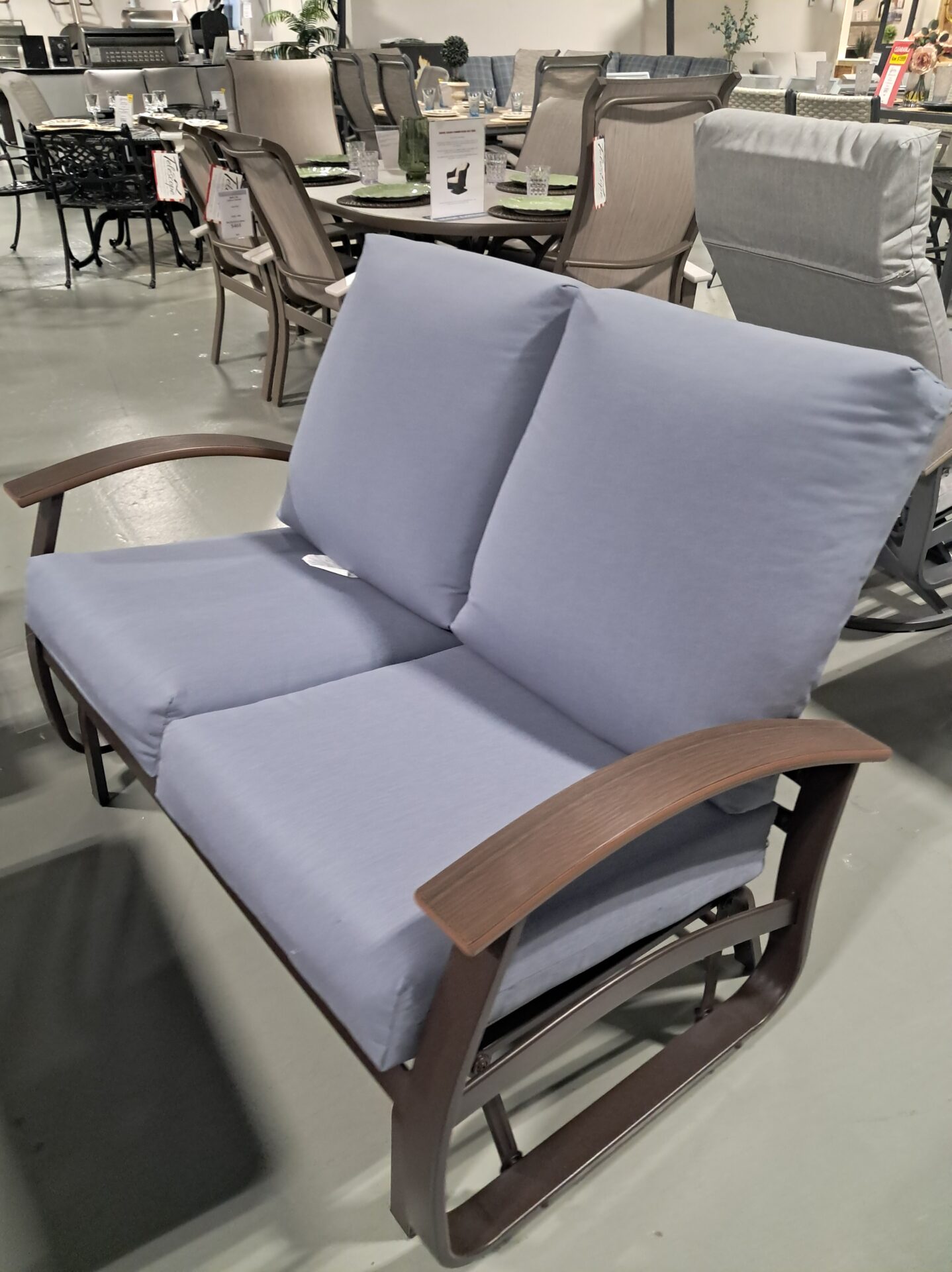 Belle Isle 3 Person Seating Group with Cushions by Telescope Casual - Image 4