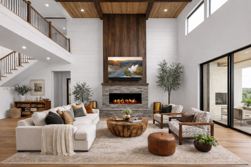 Orion 52-inch Electric Multi Virtual Fireplace by Modern Flames - Image 2